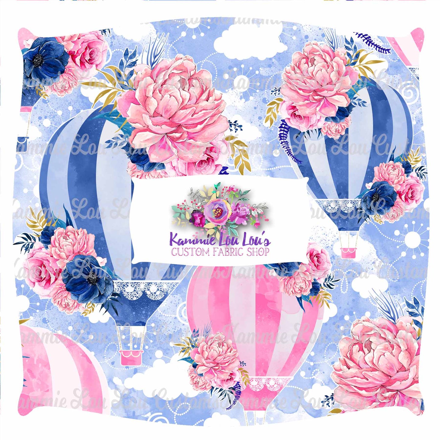 R45 Pre-Order Up Up and Away - Balloons Main Large - Blue
