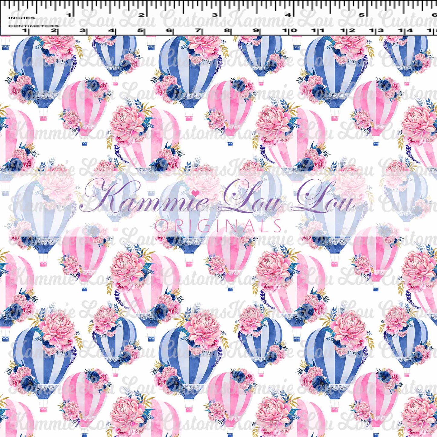 R45 Pre-Order Up Up and Away - Balloons on White