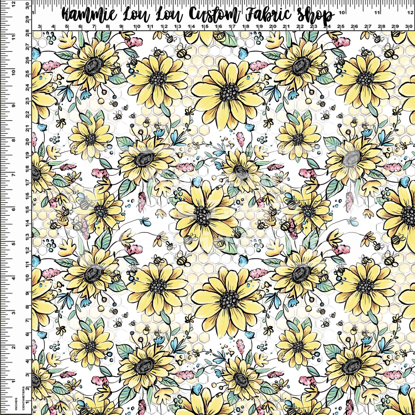 R88 Pre-Order Bee My Honey Bee - Floral White - Small Scale