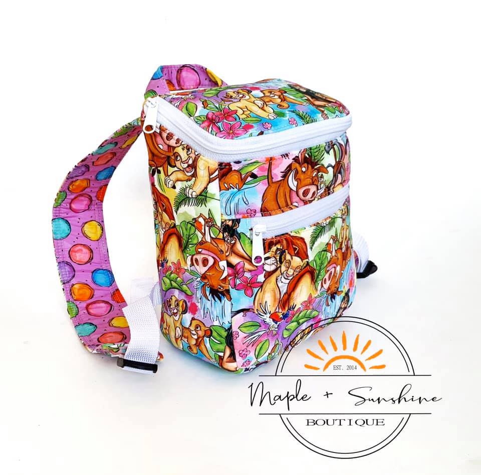 R119 Pre-Order Born to Be King - Lavendar Dots