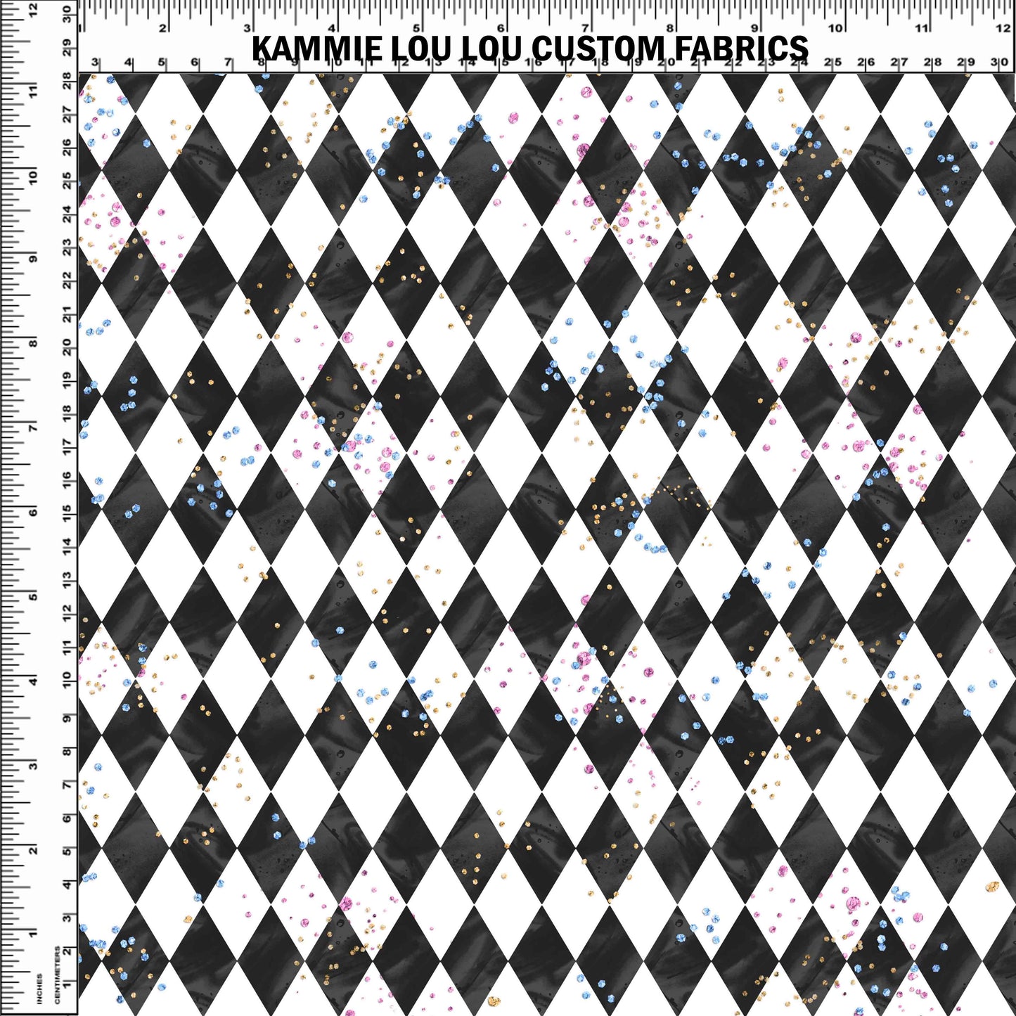 Endless Essentials Pre-Order: Kammieland Most Requested - Glitter Harlequin