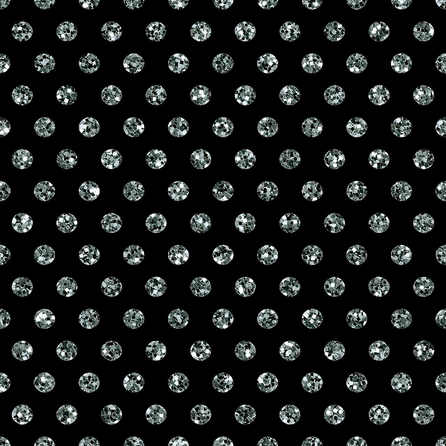 R119 Pre-Order Once Magical Friends - Black Glitter dots