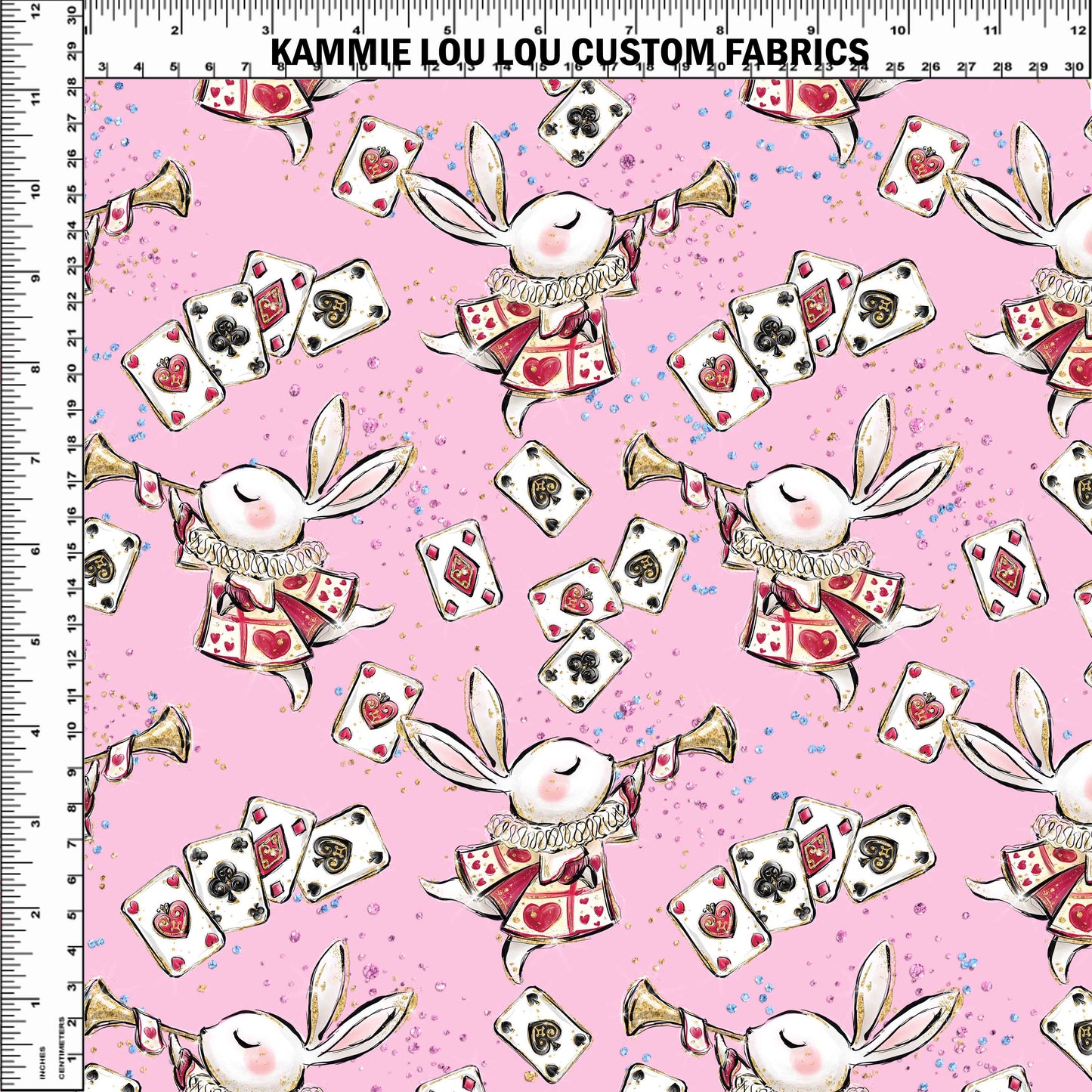 R107 Pre-Order Wonderland Tea Party - Rabbit Pink
