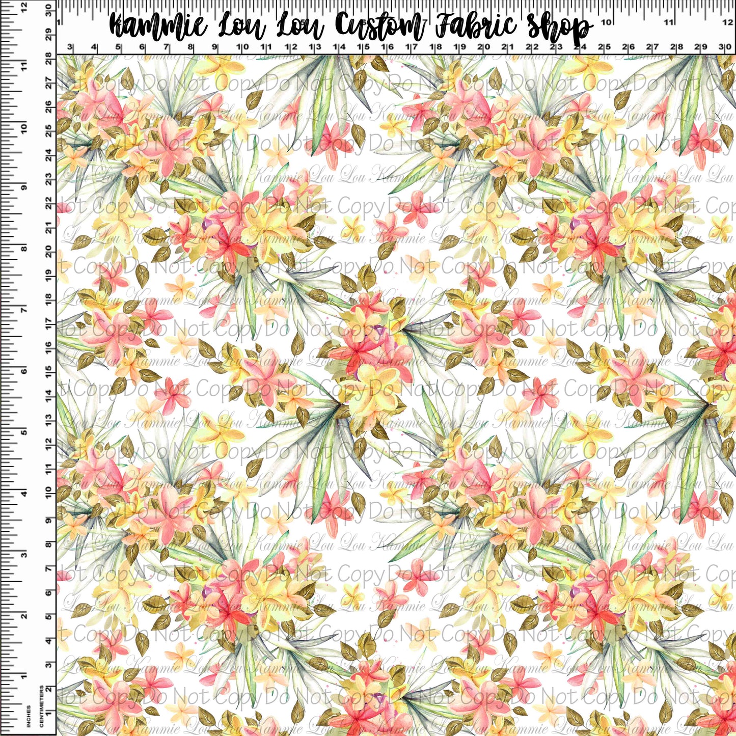 R107 Pre-Order Dare to Be Different - White Floral