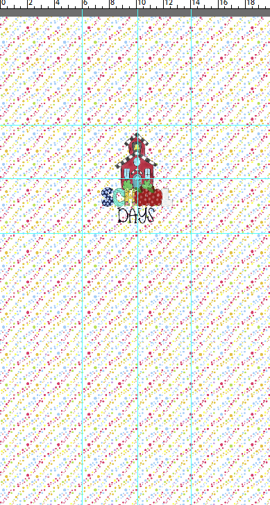 R117 Pre-Order: School Days - Blackboard Collection - Schoool House Panel - KID