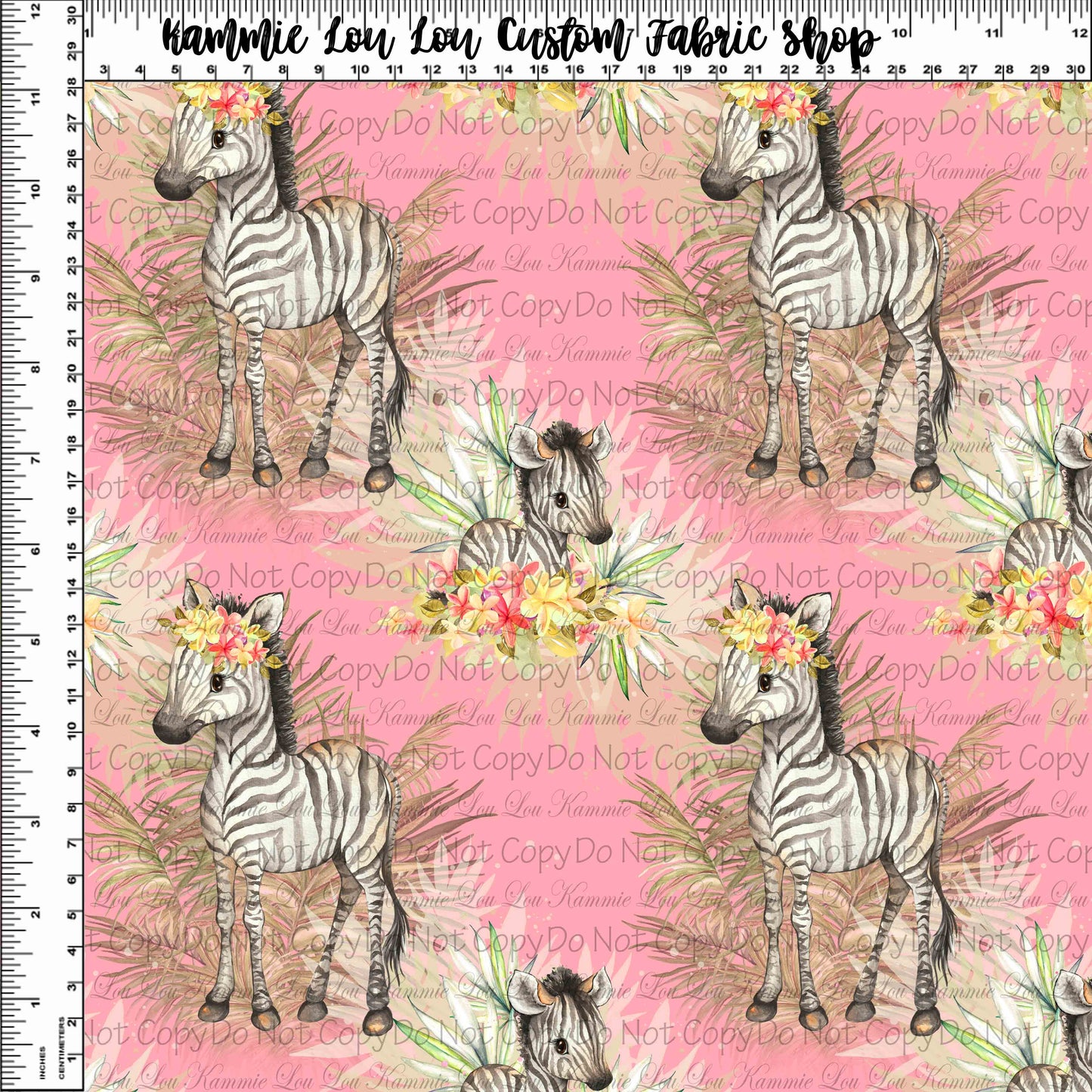 R107 Pre-Order Dare to Be Different - Zebras Pink