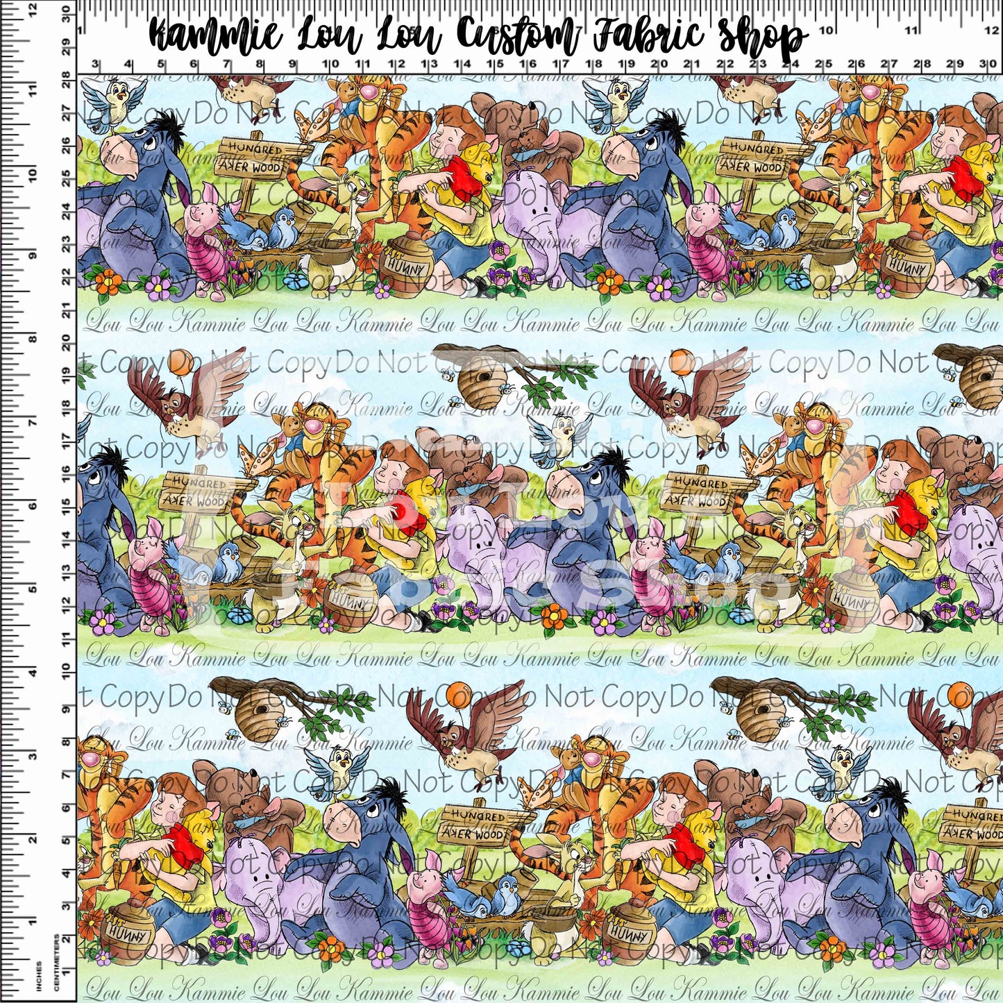 R92 Pre-Order 100 Acre Woods - All in a Row