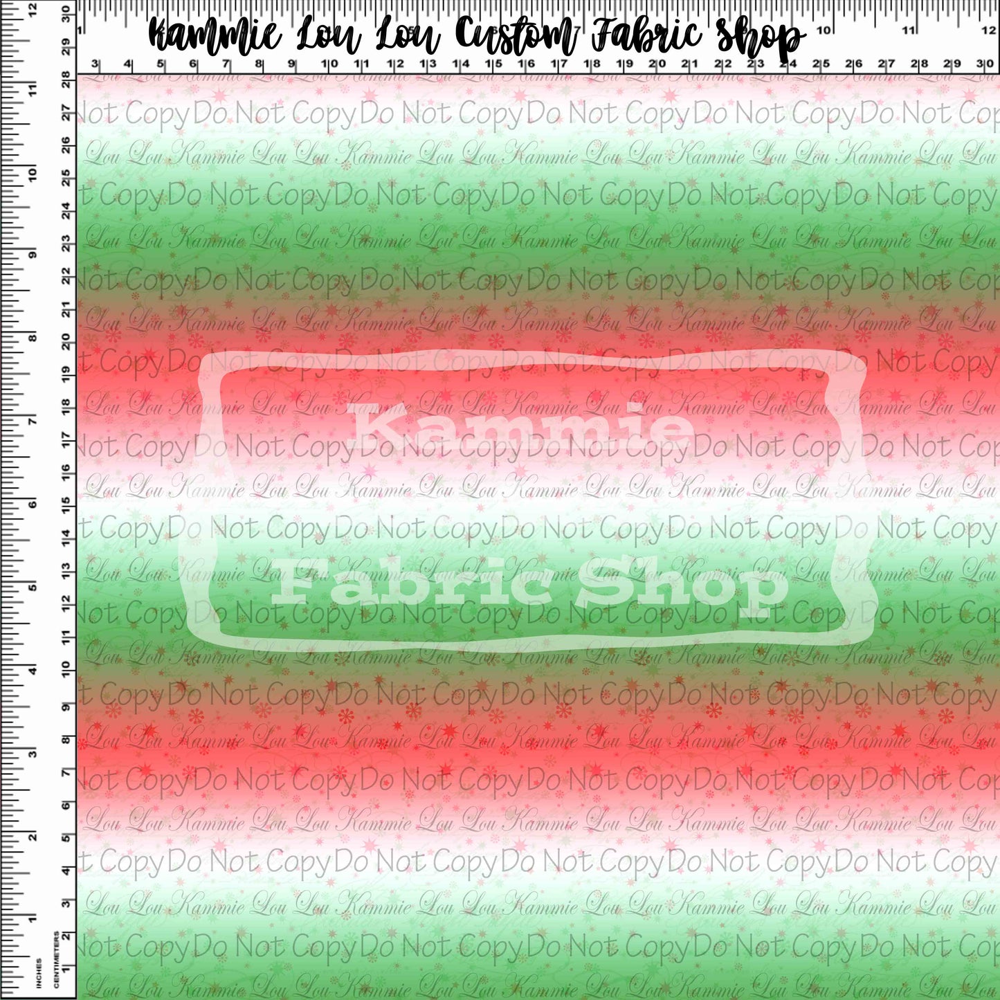 A MOUSE CAROL - Ombre Coordinate
