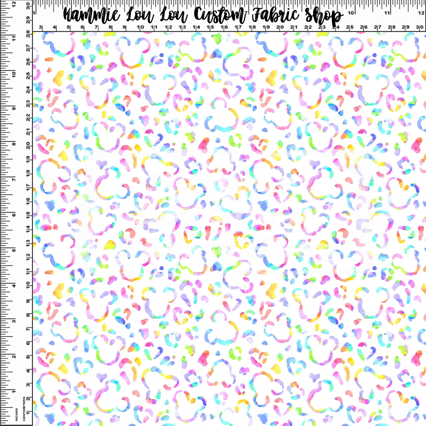 Endless Essentials Pre-Order - Wild Silhouettes - Rainbow on White - Small Scale
