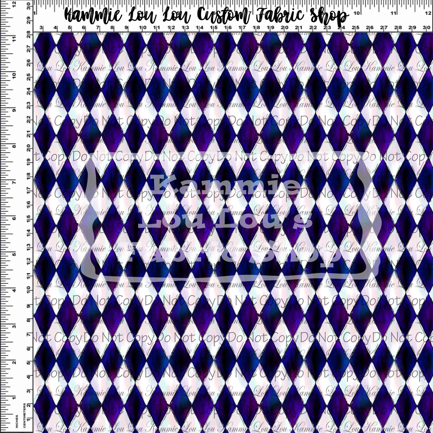 Endless Essentials Pre-Order: Kammieland Most Requested - Watercolor Harlequin Small Scale