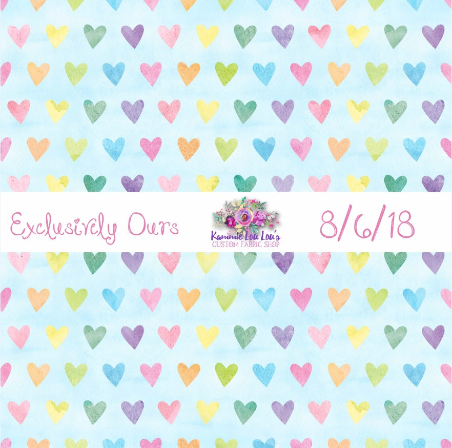 Endless Essentials Pre-Order: Kammieland Most Requested - Nostalgic Pastel Hearts