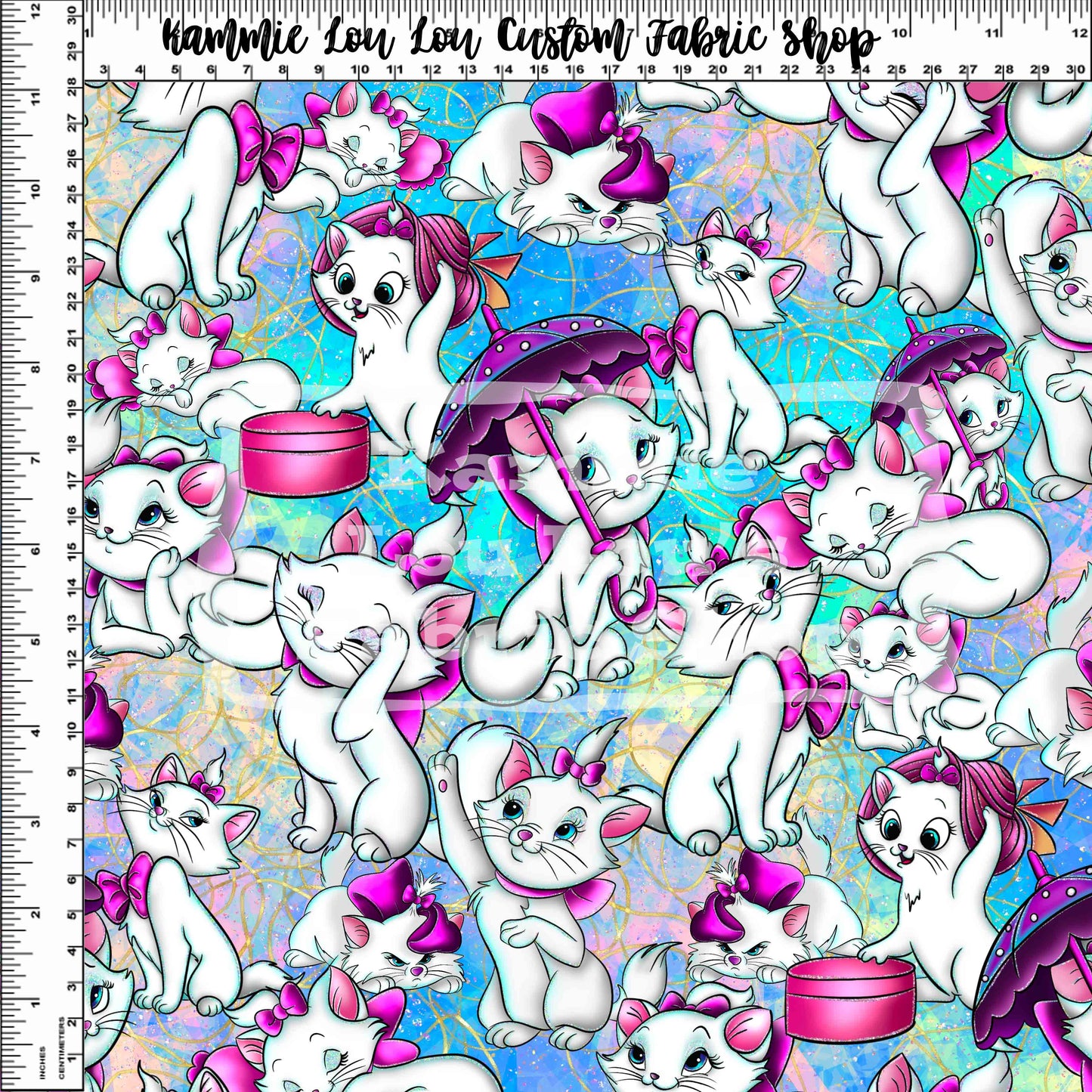 March 2023 Release - Glitter Kitty - Main - Blue - Regular Scale