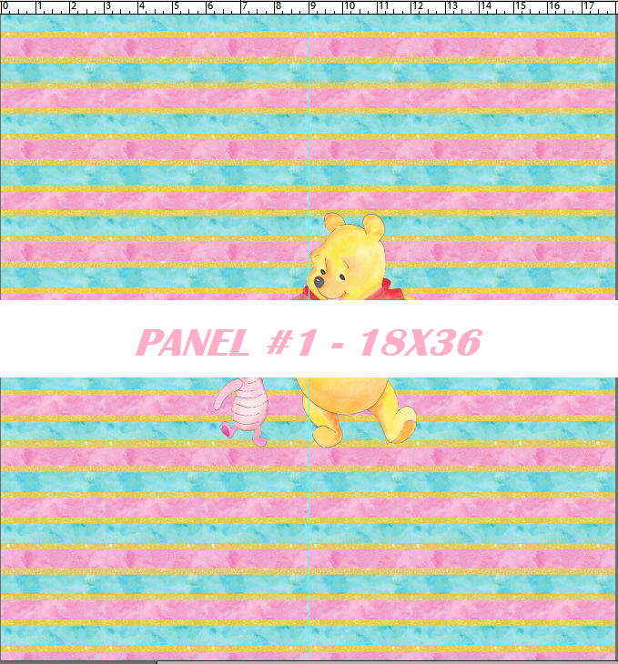 R46 Pre-Order Hundred Acre Woods - Panel #1 - Stripe