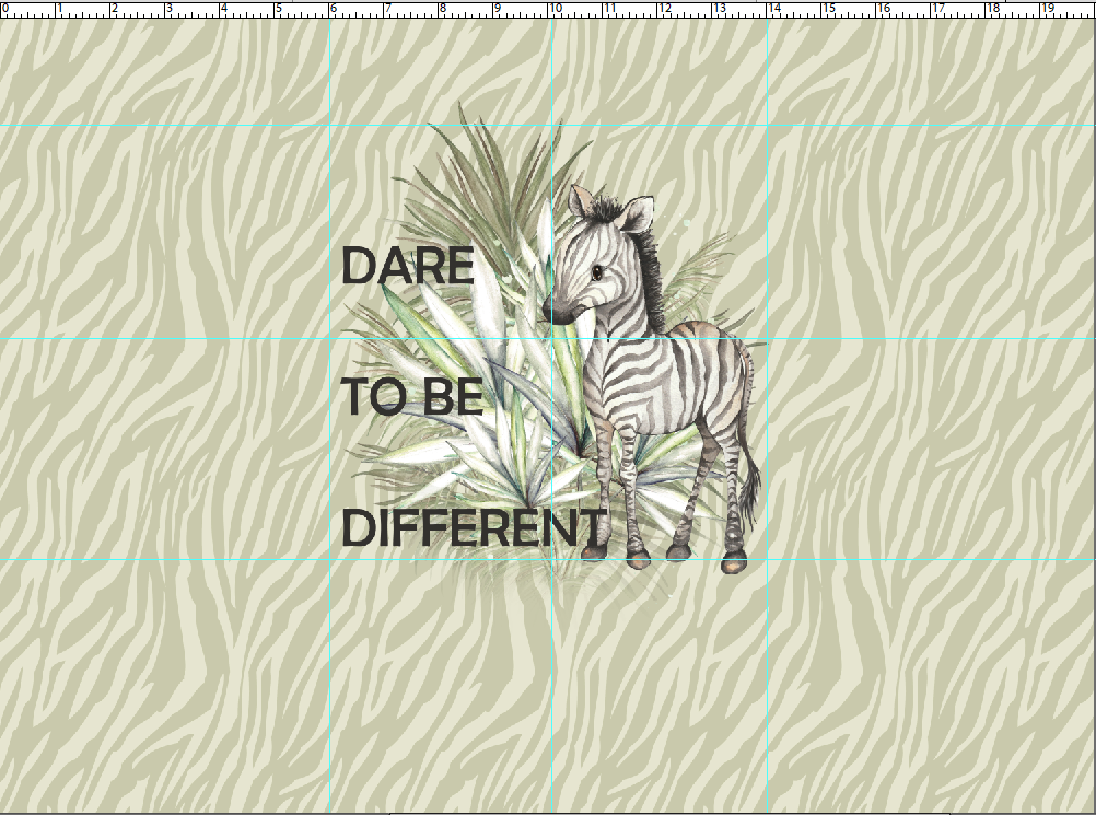 R107 Pre-Order Dare to Be Different - Panel #3 - Green