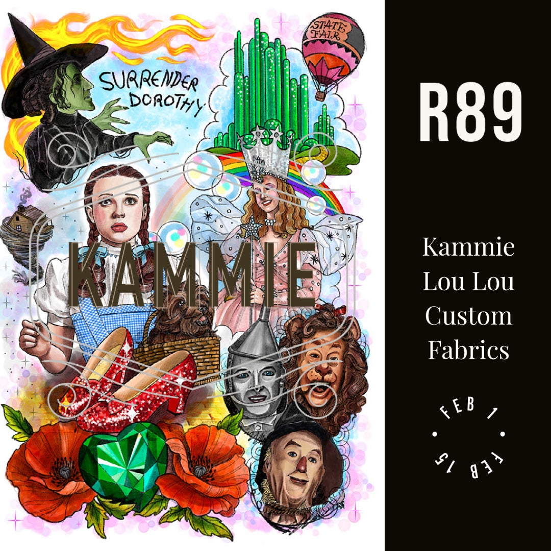 R122 Pre-Order: Blank-a-palooza - Oz - Adult Blanket Panel (58x72)