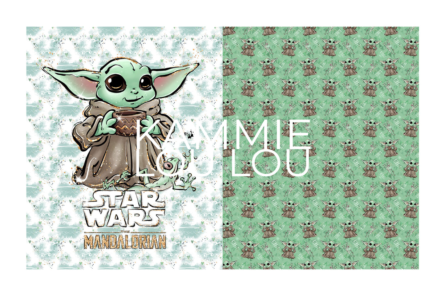 R122 Pre-Order: Blank-a-palooza - Space Baby Coffee - TODDLER BLANKET SET PANEL