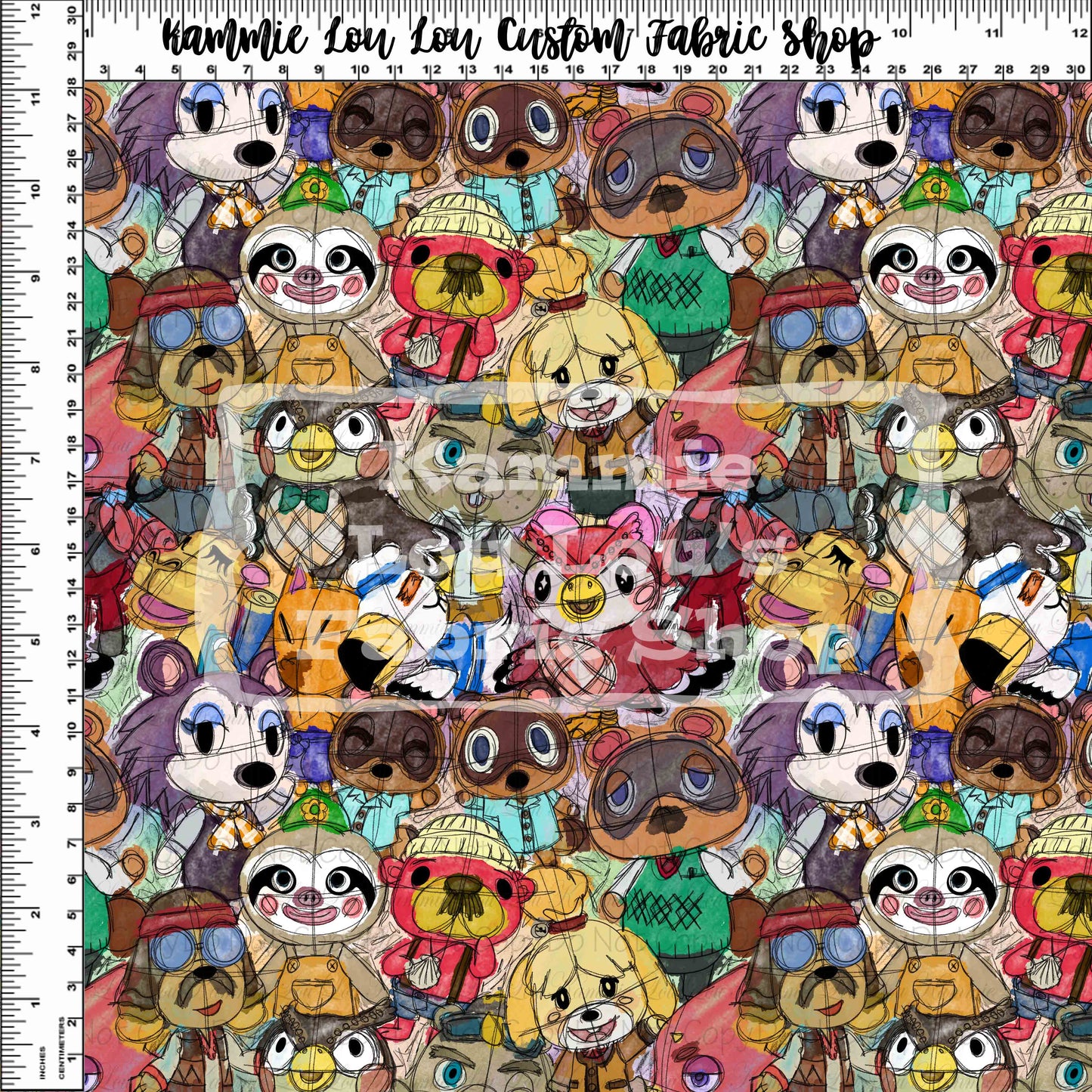 R109 Pre-Order Watercolor Wonder - Animals #2 - Dark