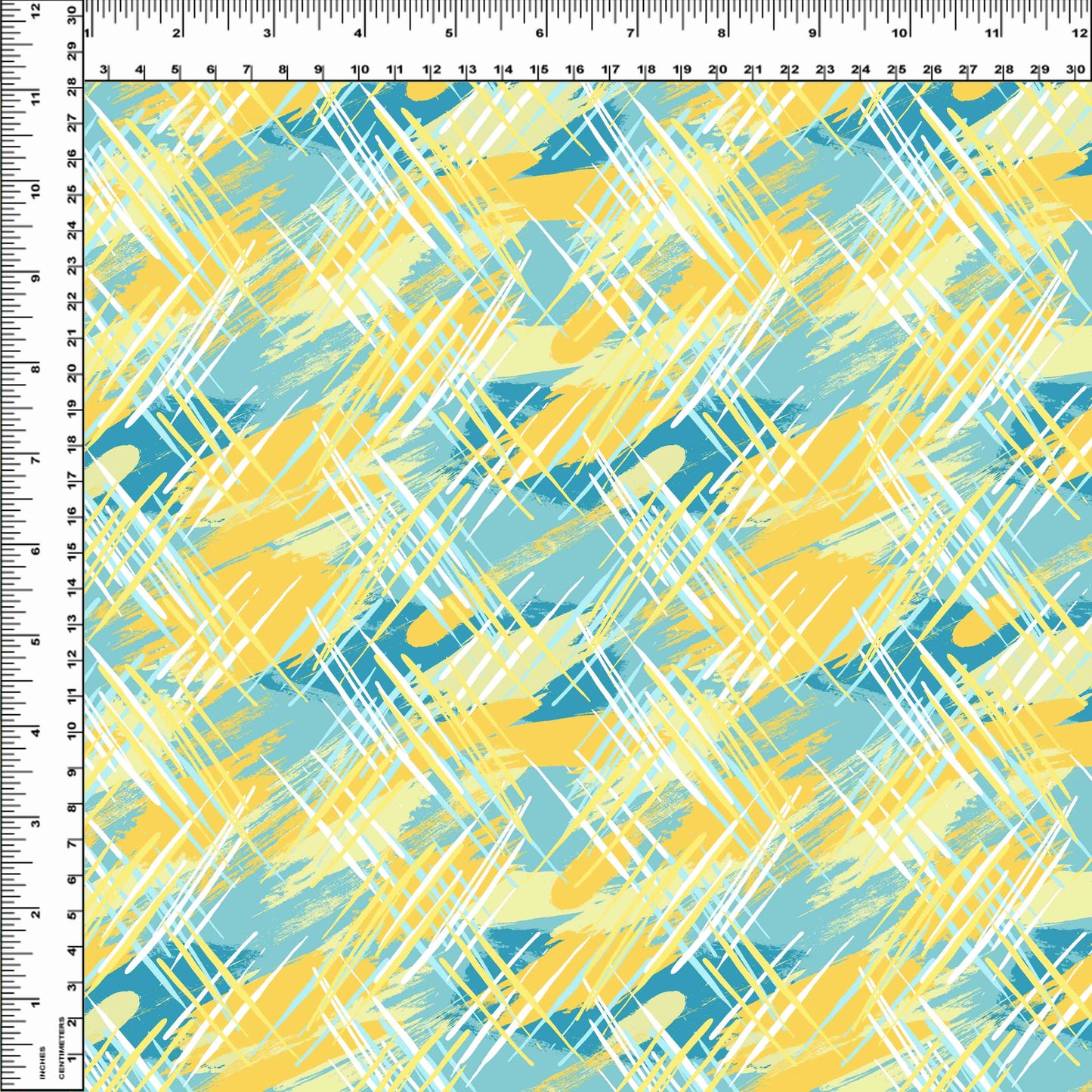R112 Pre-Order Easy Peasy - Lemon Crosshatch