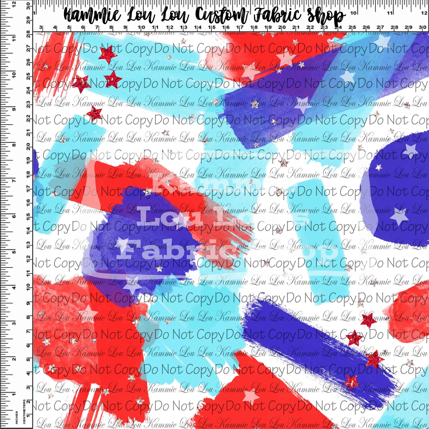 R112 Pre-Order Let Freedom Ring - Abstract Brush