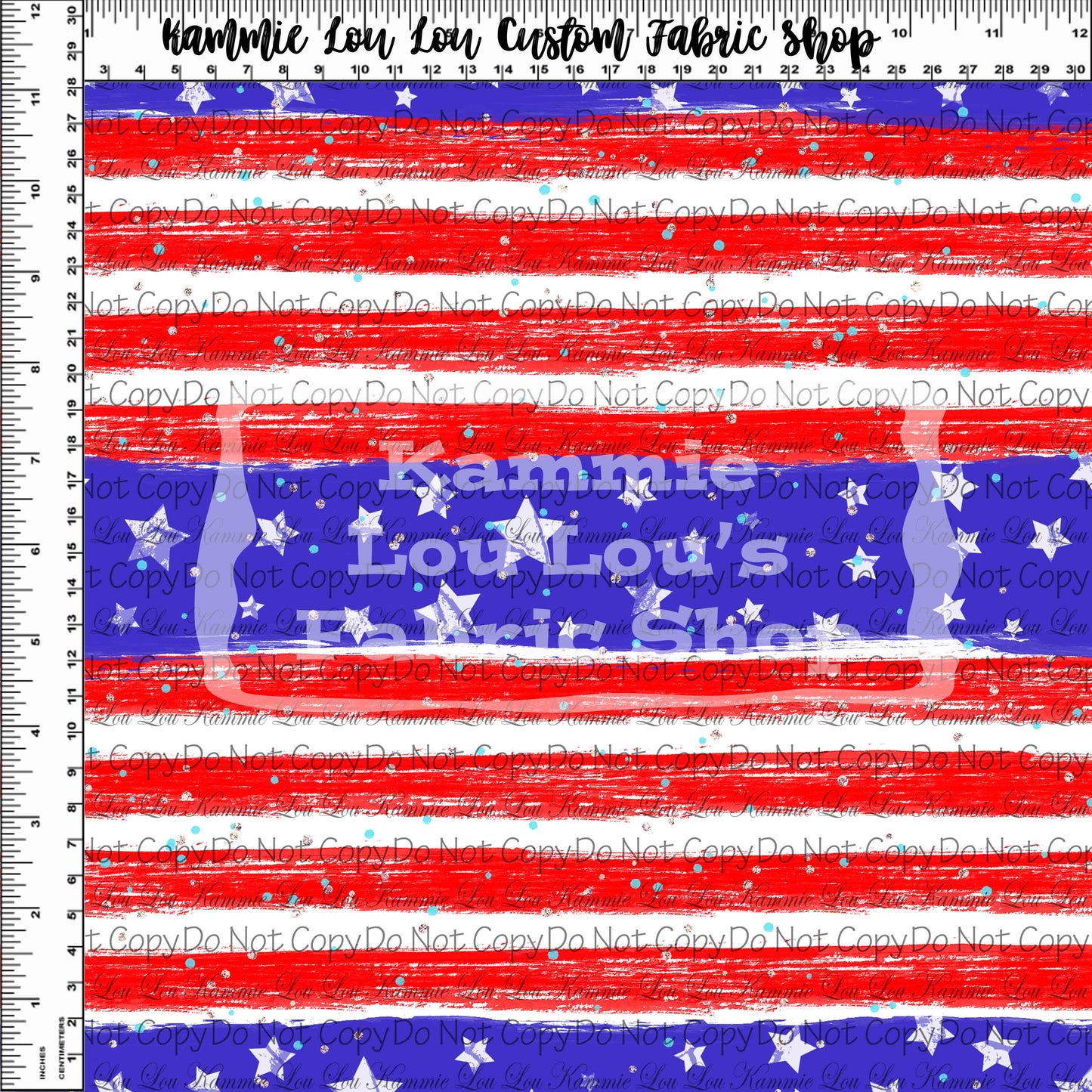 R112 Pre-Order Let Freedom Ring - Stars and Stripes