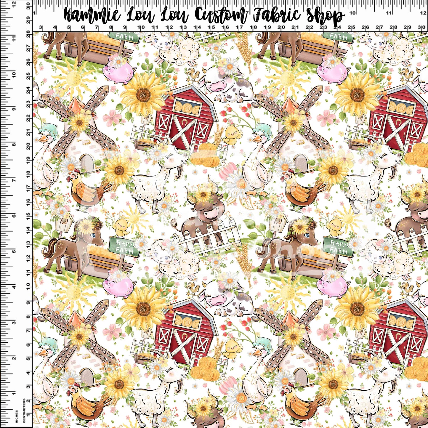 R113 Pre-Order: Farm Days - Main Toss - White - Small Scale