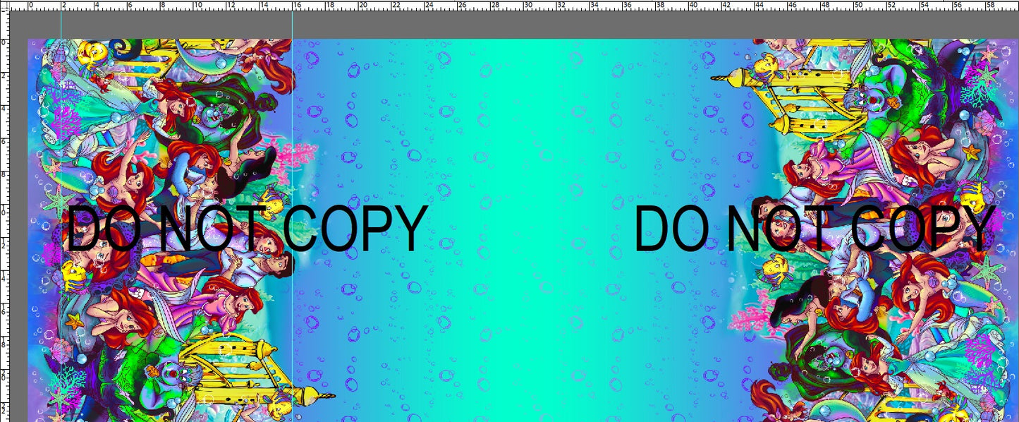R113 Pre-Order: Treasure Trove - Main - Double Border - Ombre Bubbles