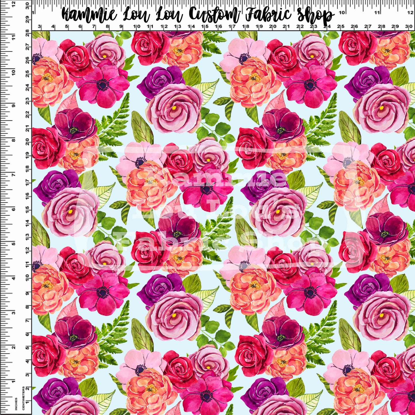 R114 Pre-Order Charmed Florals - White Mini Floral