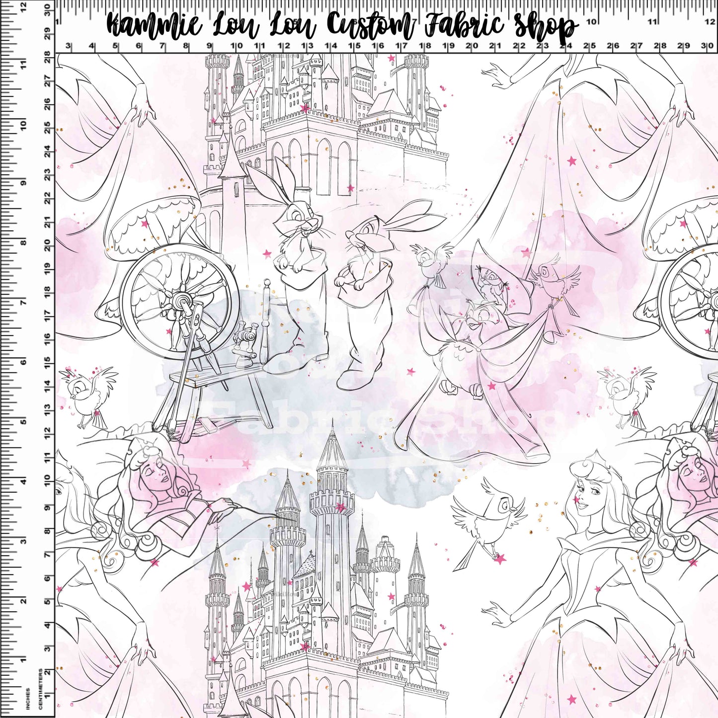 R119 Pre-Order Once Upon a Dream - BEAUTY SIDE - Sketch Coordinate
