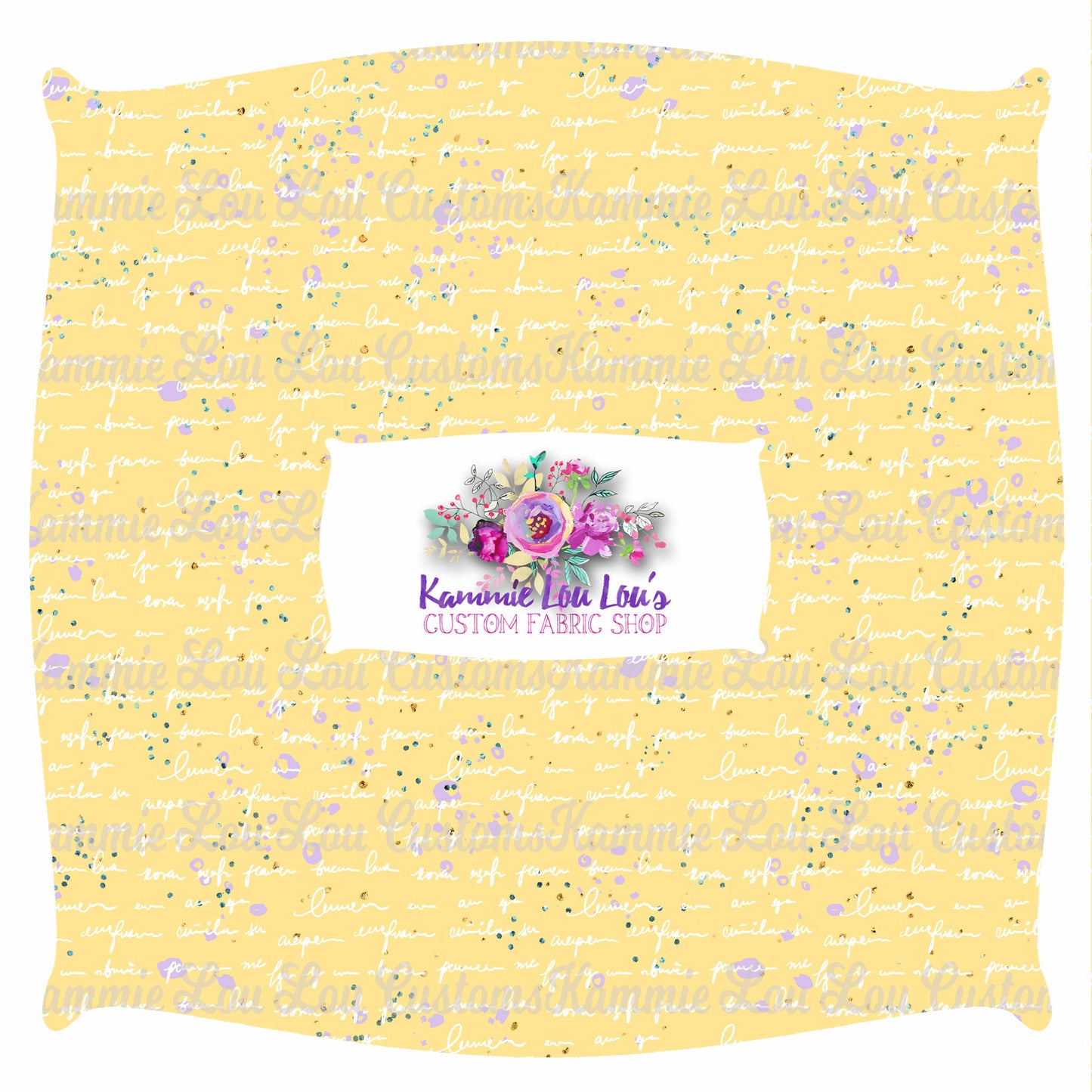 R120 Pre-Order - Flower and Garden - Yellow Coordinate