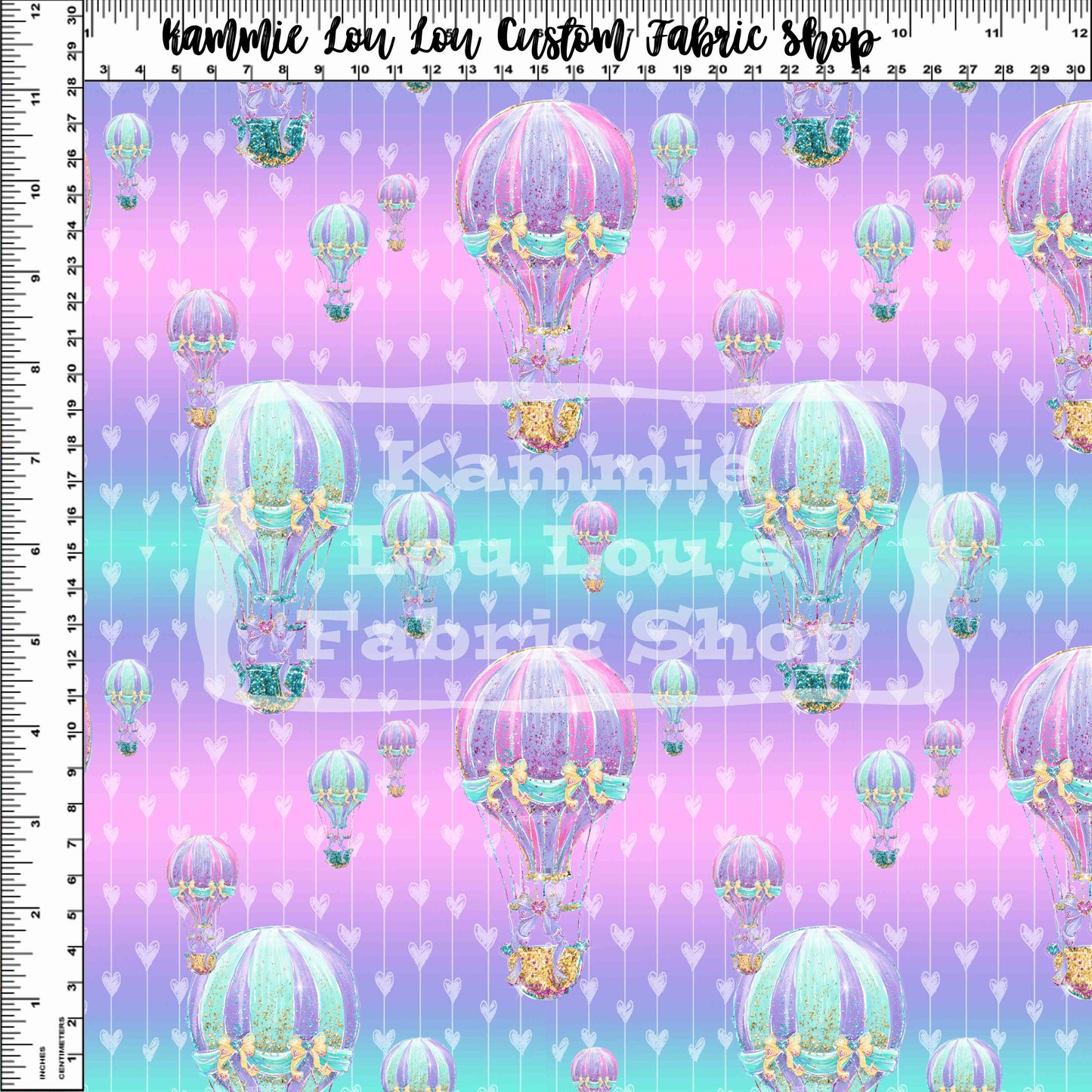 R120 Pre-Order - Whimsical Carousel Balloon Ride - Small Scale - Ombre