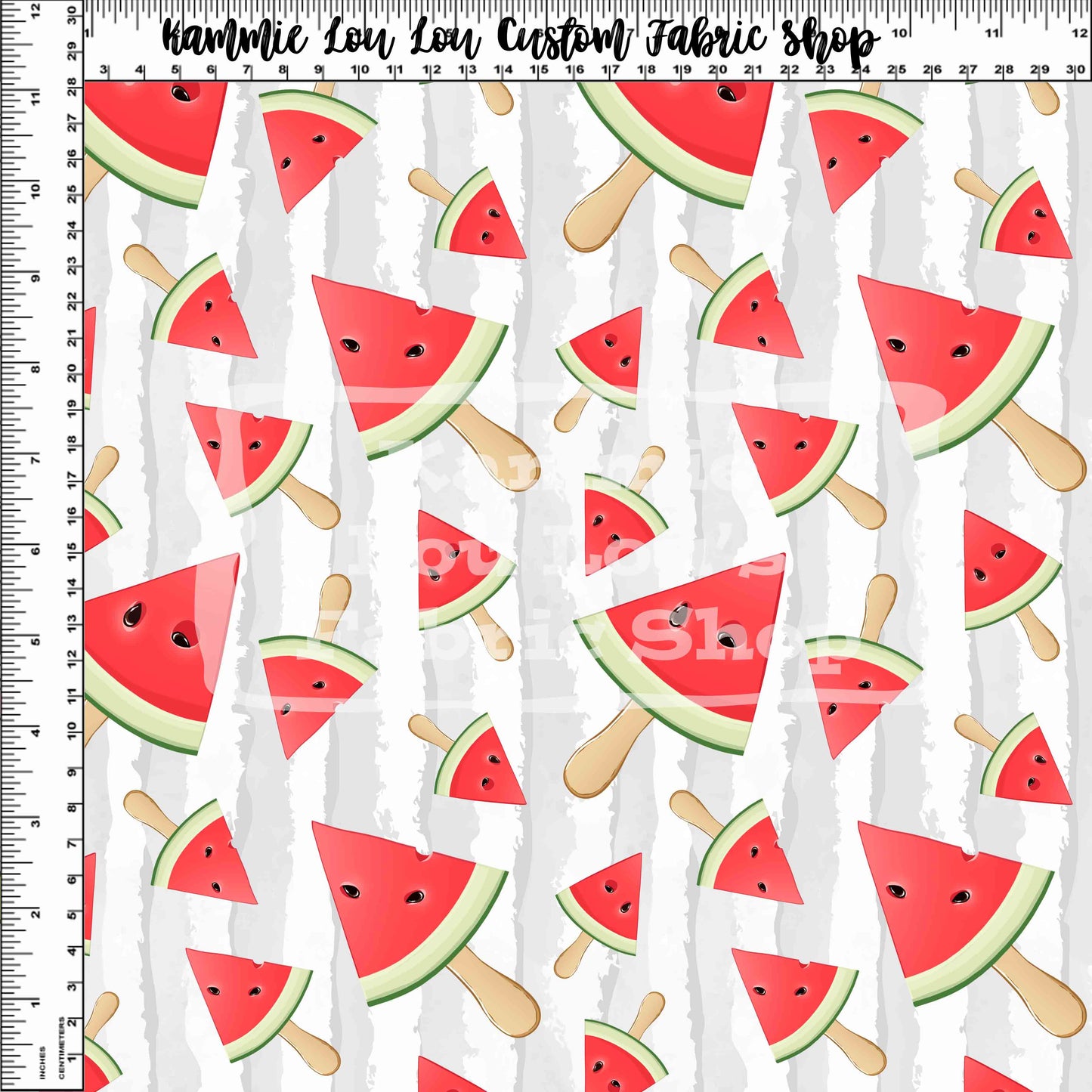 R121 Pre-Order Watermelon Delight - Slice Toss White