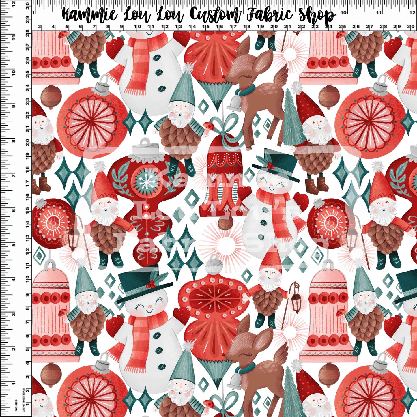 R122 Pre-Order - Gnome for Christmas - White toss