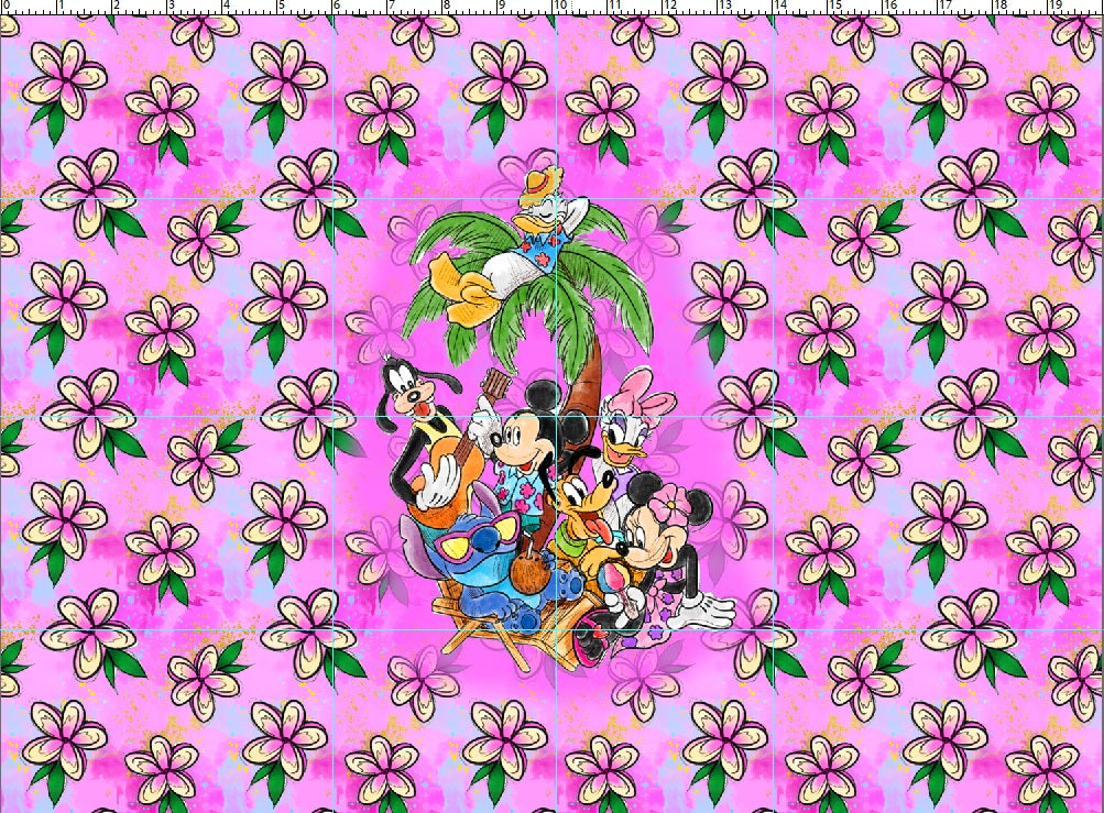 R122 Pre-Order Aulani Take me Away - Panel - KID - Pink