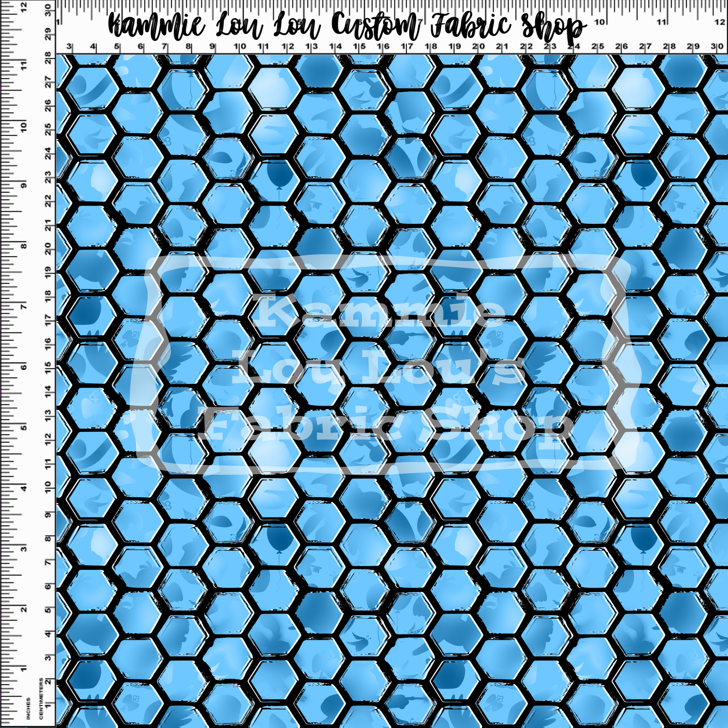 R123 Pre-Order - Pooh Potter - PP BLUE BG