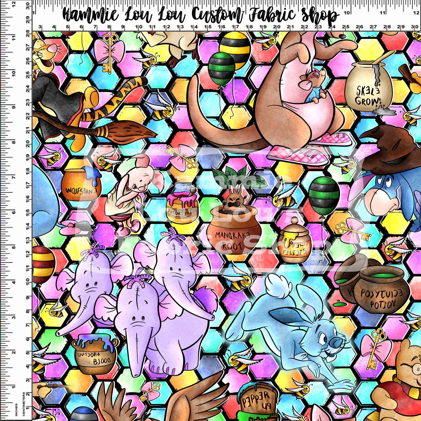 R123 Pre-Order Pooh Potter - PP COLOUR HEX BLACK