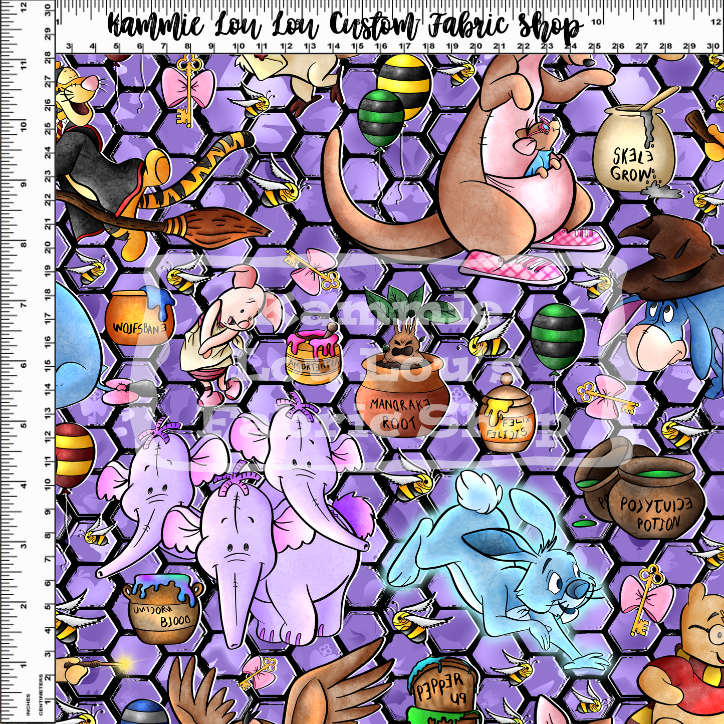 R123 Pre-Order Pooh Potter - PP PURPLE