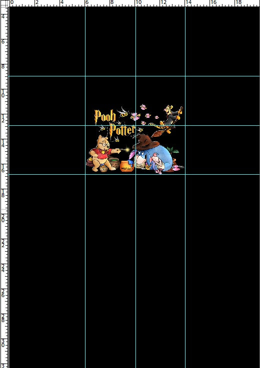 R123 Pre-Order Pooh Potter - Panel - KID