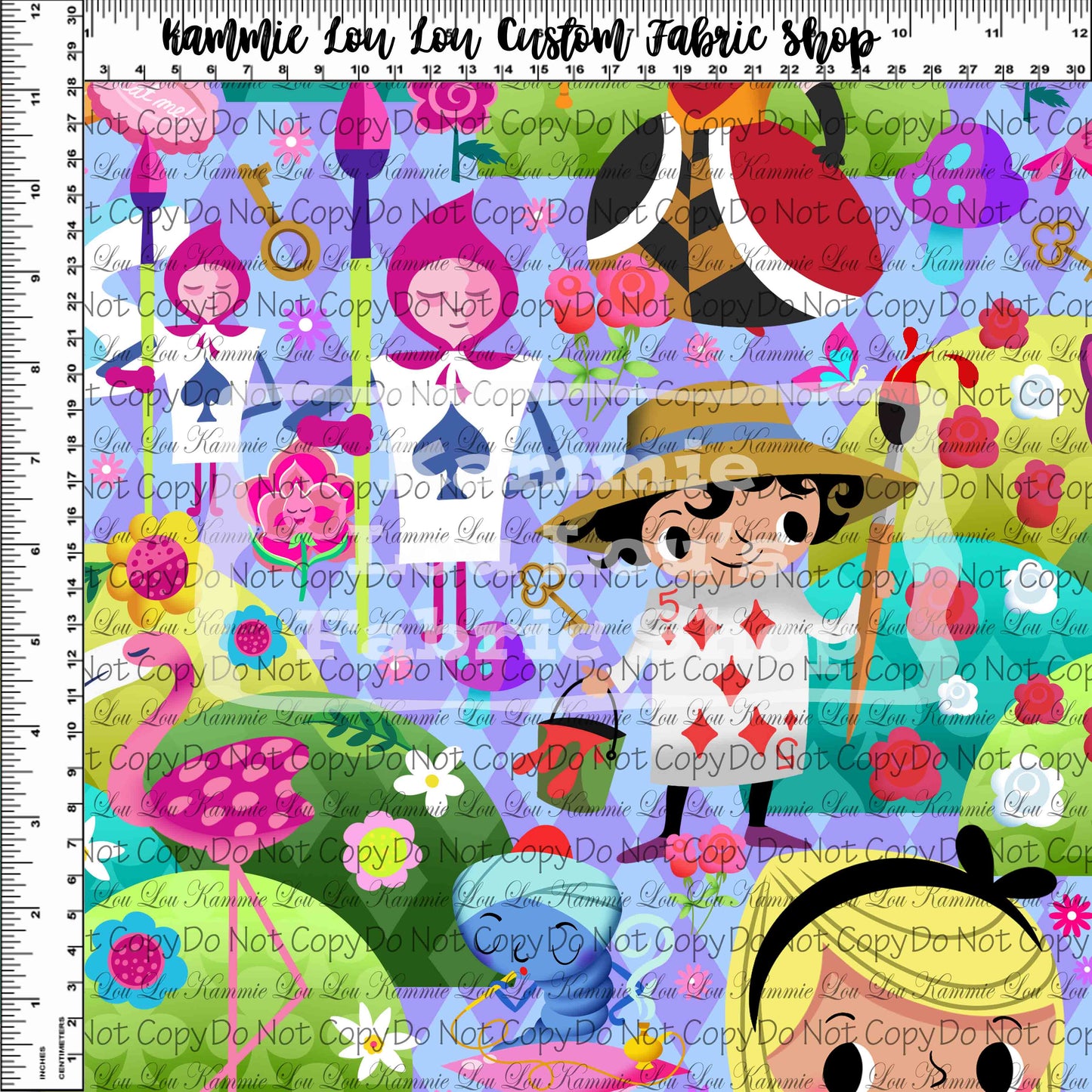 R123 Pre-Order Wonderland - Main Toss - Large Scale - Blue