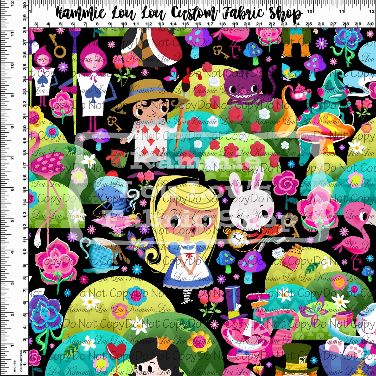 R123 Pre-Order Wonderland - Main Toss - Regular Scale - Black