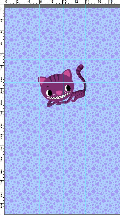 R123 Pre-Order Wonderland - PANEL - CAT - KID