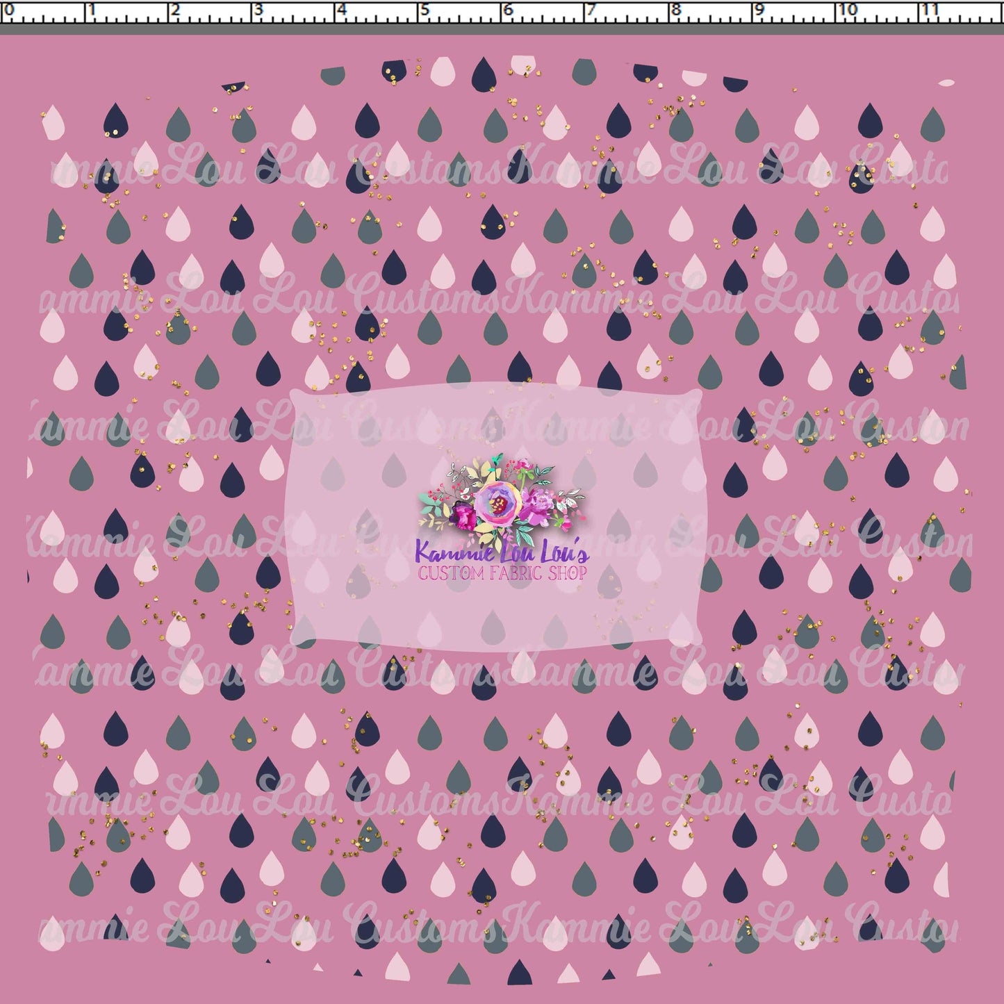 R124 Pre-Order Autumn Tales - Pink Raindrops