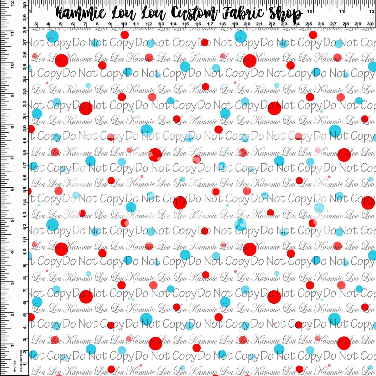 R124 Pre-Order Crazy Cat - Dots on White