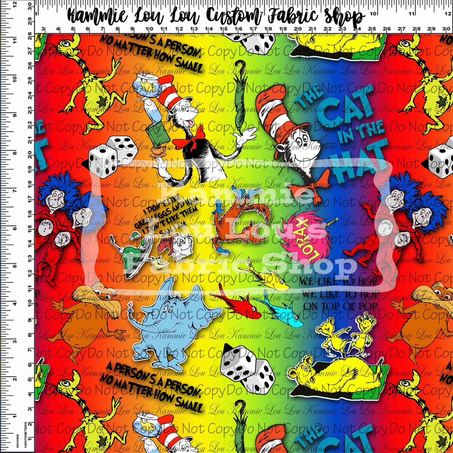 R124 Pre-Order Crazy Cat - Main Toss - Gradient Rainbow