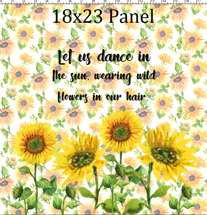 R124 Pre-Order Wildflowers - PANEL - KID - DANCE