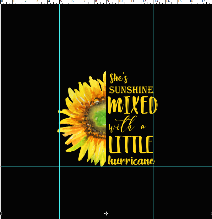 R124 Pre-Order Wildflowers - Panel - KID - Hurricane
