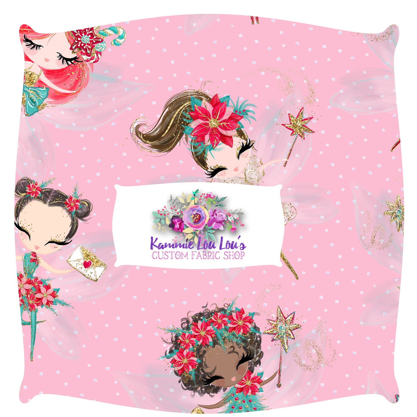 R124 Pre-Order Winter Wonderland - Winter Fairy - Pink