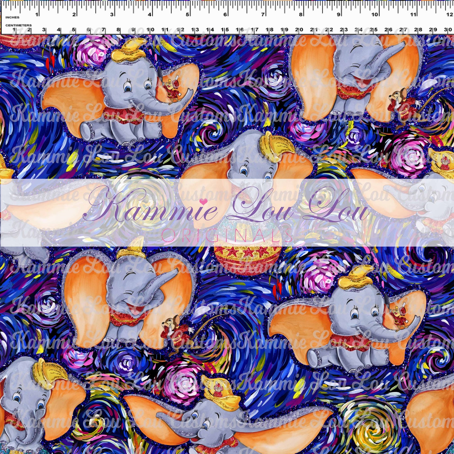 R126 Pre-Order Flying Elephant - Starry Skies