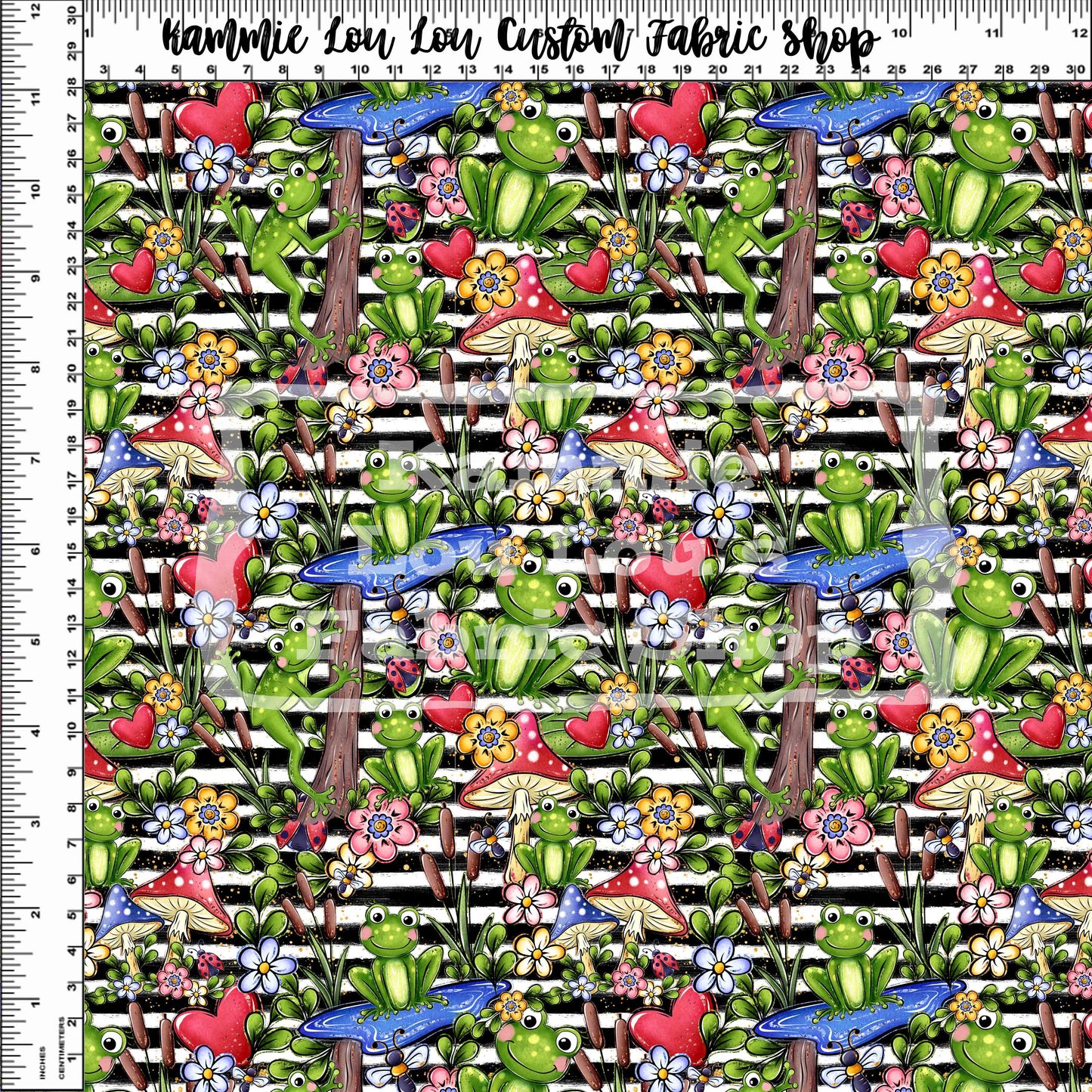 R126 Pre-Order Frogs in the Garden - Main Toss - Small Scale