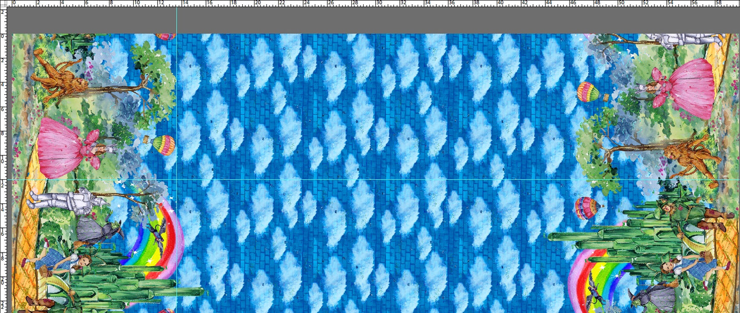 R126 Pre-Order Journey to Oz - Double Border - Clouds