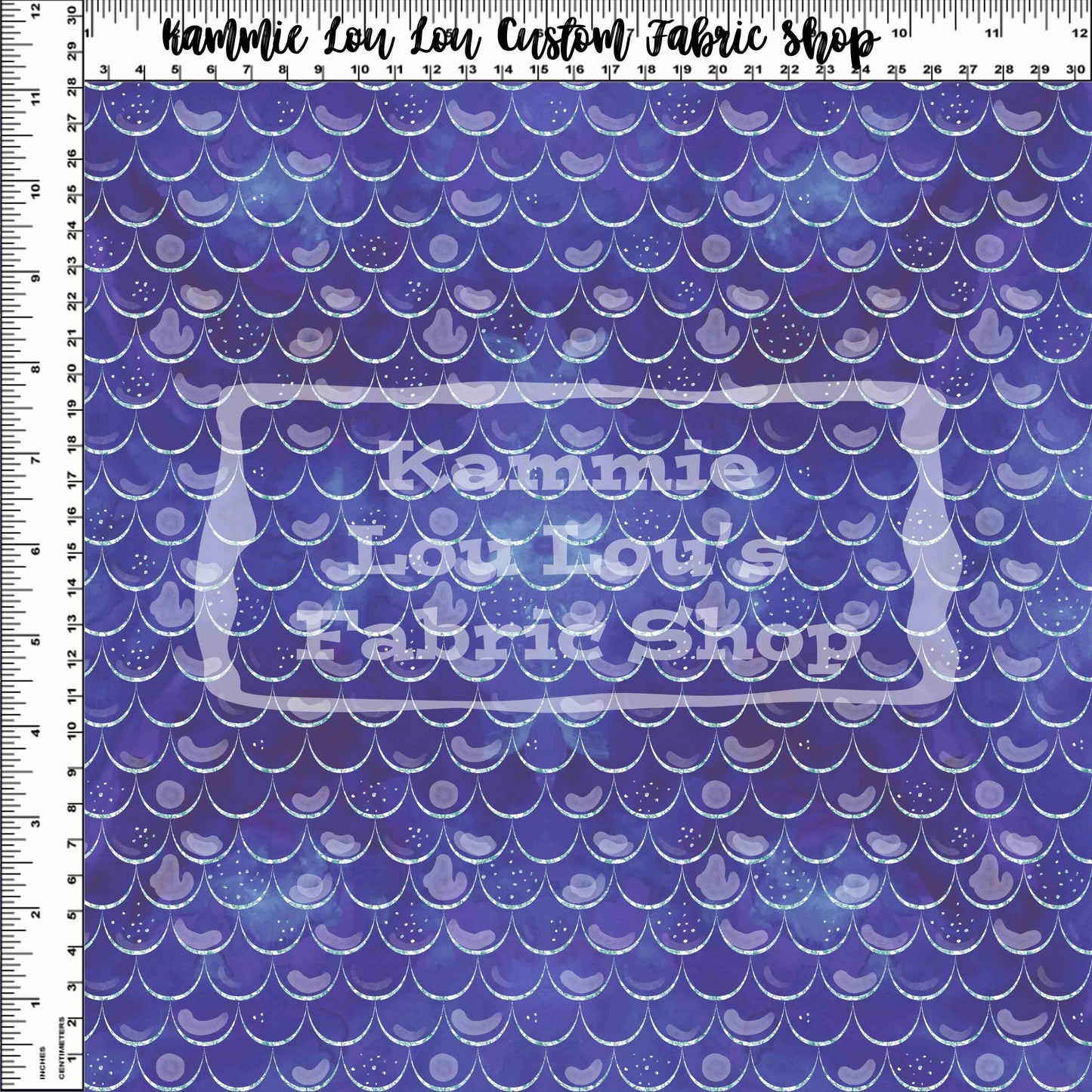 R126 Pre-Order Young Sea Monster - Deep Blue Scales